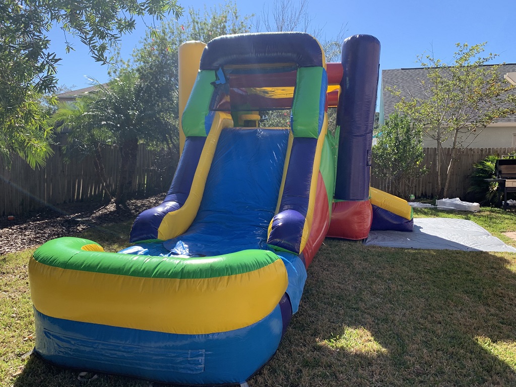 retro combo bounce house rental